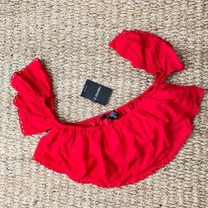Forever 21 off the shoulder top